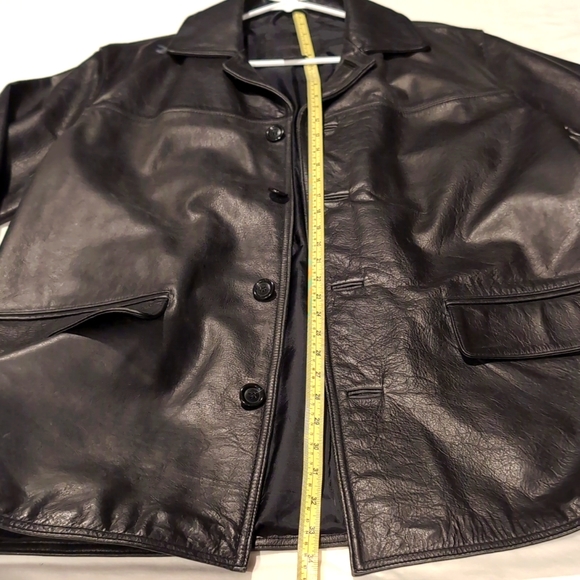 Men's Express Leather Jacket - Picture 7 of 8